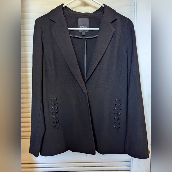SIMPLY VERA VERA WANG BLAZER SIZE SMALL - Picture 1 of 10